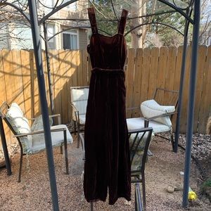 Velvet Jumpsuit